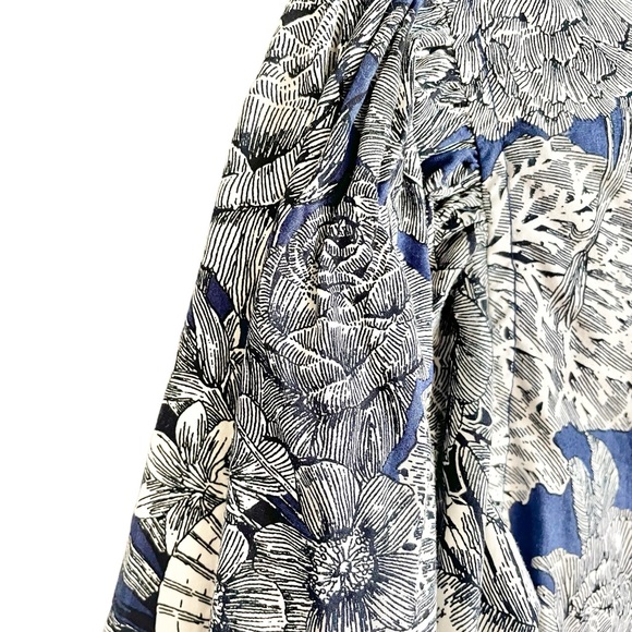 J. Crew Collection Ratti seashell long sleeve blouse - Picture 8 of 8